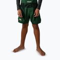 Pantaloni scurți de antrenament pentru copii Venum Attack Kids Fightshorts forest green/off white