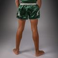 Pantaloni scurți de antrenament pentru copii Venum Inferno Muay Thai forest green/off white 3