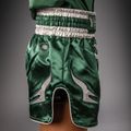 Pantaloni scurți de antrenament pentru copii Venum Inferno Muay Thai forest green/off white 5
