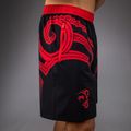 Pantaloni scurți de antrenament pentru bărbați Venum x Mike Tyson Tiger Training deep black/intense red 5
