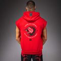 Bluză pentru bărbați Venum x Mike Tyson Tiger Sleeveless Hoodie intense red/deep black 3