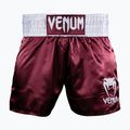 Pantaloni scurți de antrenament pentru bărbați Venum Classic Muay Thai burgundy