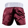 Pantaloni scurți de antrenament pentru bărbați Venum Classic Muay Thai burgundy 2