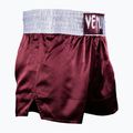 Pantaloni scurți de antrenament pentru bărbați Venum Classic Muay Thai burgundy 3