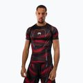 Rashguard pentru bărbați Venum Matupa Short Sleeve black/red/silver