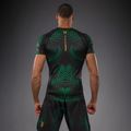 Rashguard pentru bărbați Venum Matupa Short Sleeve black/green/gold 2