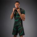 Rashguard pentru bărbați Venum Matupa Short Sleeve black/green/gold 4