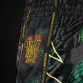 Pantaloni scurți de antrenament pentru bărbați Venum Matupa Muay Thai black/green/gold 6