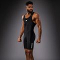 Combinezon pentru bărbați Venum Challenger Wrestling Singlet black 3