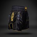 Pantaloni scurți de antrenament pentru bărbați Venum Streamline Muay Thai black/gold 3