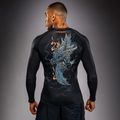 Rashguard cu mânecă lungă pentru bărbați Venum Thunder Dragon black/grey/copper 2