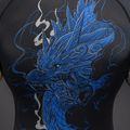 Rashguard pentru bărbați Venum Thunder Dragon black/royal blue 5