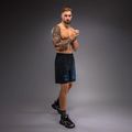 Pantaloni scurți de antrenament pentru bărbați Venum Thunder Dragon Training Black/Royal Blue 4