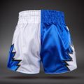 Pantaloni scurți de antrenament Venum Inferno 2.0 Muay Thai white/blue 2