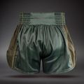 Pantaloni scurți de antrenament Venum Stealth Muay Thai Khaki/Dark Green 2