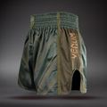 Pantaloni scurți de antrenament Venum Stealth Muay Thai Khaki/Dark Green 3