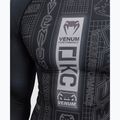 Rashguard cu mânecă lungă pentru bărbați Venum Karate Combat black/grey 5