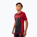 Rashguard pentru copii Venum Attack Rashguard SS black/red 3