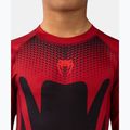 Rashguard pentru copii Venum Attack Rashguard SS black/red 5