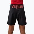 Pantaloni scurți de antrenament pentru copii Venum Attack Fight black/red 4