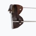 Ochelari de soare pentru femei ROXY Blizzard 2021 shiny silver/brown leather 5