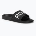 Papuci pentru femei ROXY Slippy II green black fg
