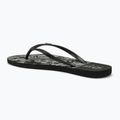 Papuci pentru femei  ROXY Viva Stamp II black/white 3