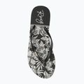 Papuci pentru femei  ROXY Viva Stamp II black/white 5