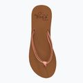 Flip flop pentru femei ROXY Costas 2021 rose gold 6