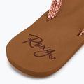 Flip flop pentru femei ROXY Costas 2021 rose gold 8