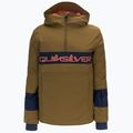 Jachetă de snowboard pentru copii Quiksilver Steeze, verde, EQBTJ03124