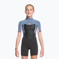 Spumă de înot pentru copii ROXY 2/2 Prologue Girl BZ SS SP FL 2021 cloud black/powderdgrey/sunglow 6