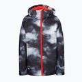 Jachetă de snowboard pentru copii Quiksilver Mission Printed, negru, EQBTJ03148