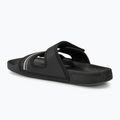 Șlapi de baie Quiksilver Rivi Double Adjust pentru bărbați negru/gri/negru/negru 3