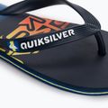 Flip flop pentru copii Quiksilver Molokai Art B blue 7