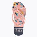 Flip flop pentru copii ROXY Viva Stamp II 2021 lt peach 6