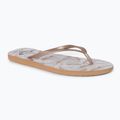 Flip flop pentru femei ROXY Bermuda Print J 2021 white/tan