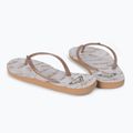 Flip flop pentru femei ROXY Bermuda Print J 2021 white/tan 3