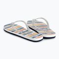 Flip flop pentru copii ROXY Tahiti VII 2021 stripe citrus/olmpian blue 3