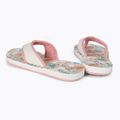 Flip flop pentru femei ROXY Coastin Print 2021 white/pink 3