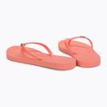 Flip flop pentru femei ROXY Viva IV 2021 hot coral 3