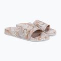 Flip-flops pentru femei ROXY Slippy Printed 2021 white/tan 5