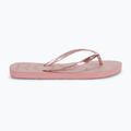 Flip flop pentru femei ROXY Viva Sparkle 2021 rose gold 2