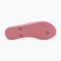 Flip flop pentru femei ROXY Viva Sparkle 2021 rose gold 4