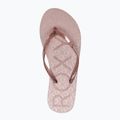 Flip flop pentru femei ROXY Viva Sparkle 2021 rose gold 6