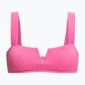 Costum de baie top ROXY Love The Coco V 2021 pink guava 5