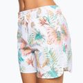 Pantaloni scurți de baie pentru femei ROXY Into the Sun 5" 2021 bright white/lilac 8