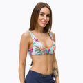 Costum de baie top ROXY Beach Classics Elongated Triangle 2021 bright white/floral of paradis