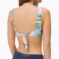 Costum de baie top ROXY Beach Classics Elongated Triangle 2021 bright white/floral of paradis 3