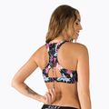 Costum de baie top ROXY Active Crop Top 2021 anthracite/floral flow 3